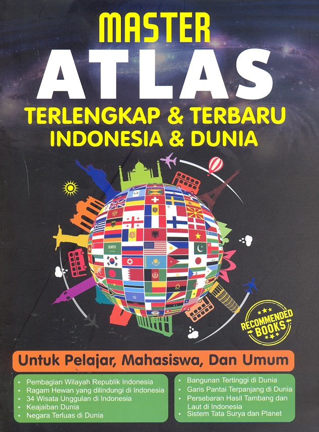 MASTER ATLAS TERLENGKAP & TERBARU INDONESIA & DUNIA